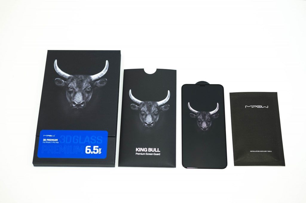 MIẾNG DÁN CƯỜNG LỰC MIPOW KINGBULL PREMIUM HD IPHONE X/XS/11PRO