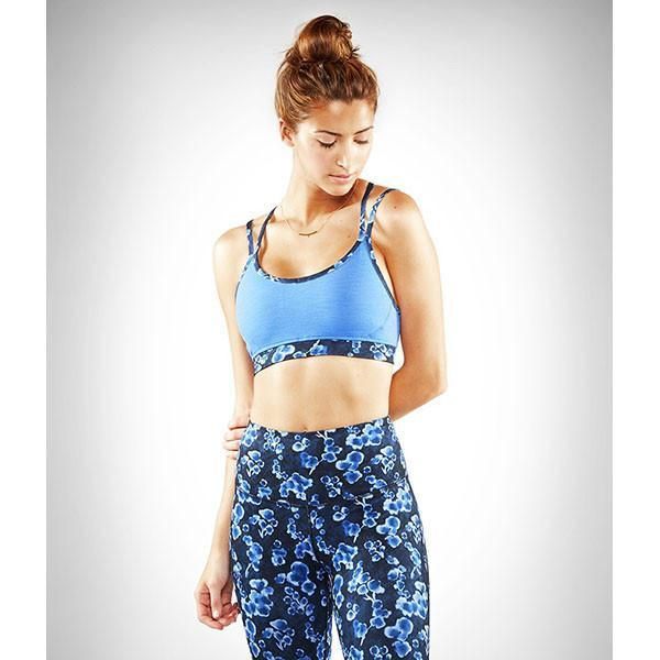 Áo Tập Yoga Cross Strap Bra - Mazarine