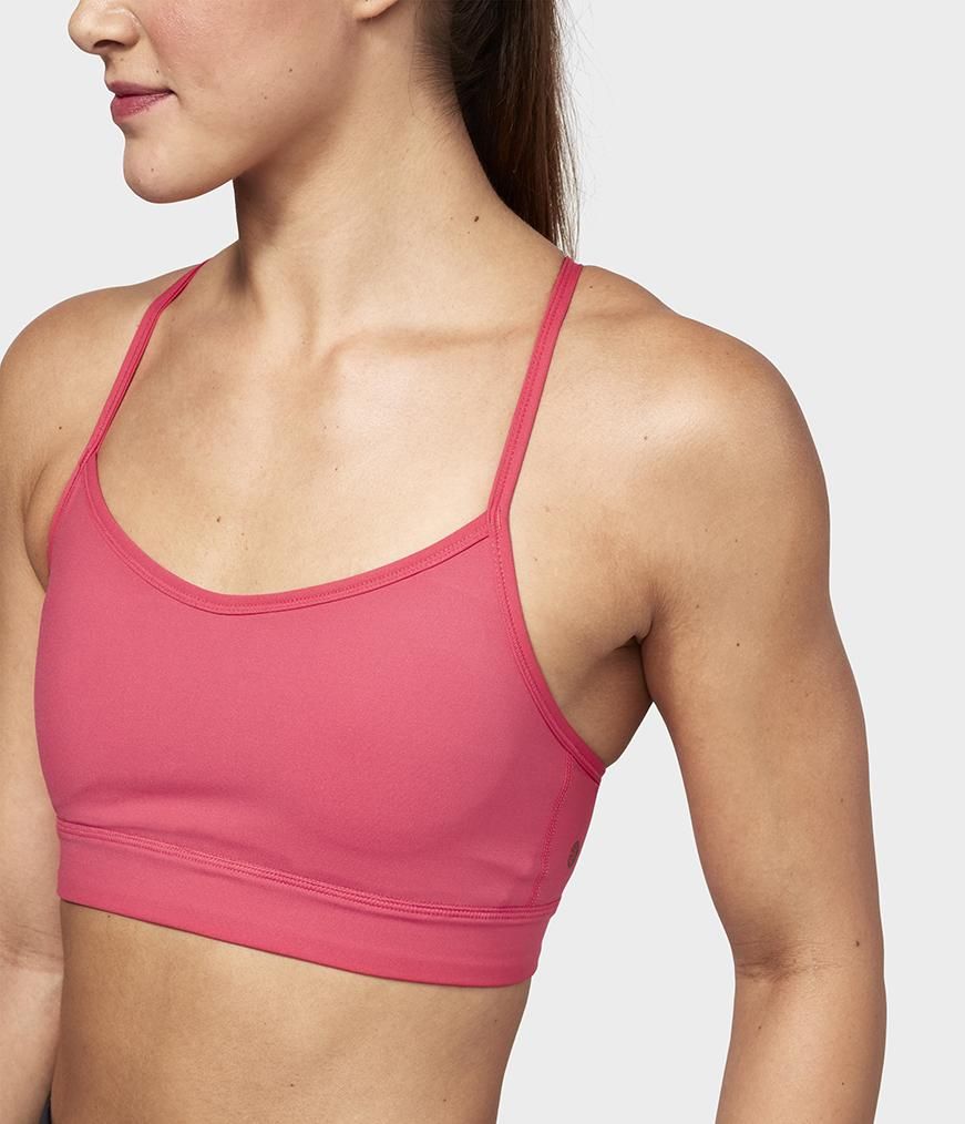 Áo Tập Yoga Manduka Solite Strappy Bra - Grapefruit