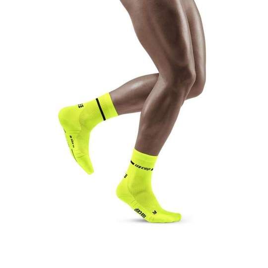 Vớ Chạy Bộ CEP Men's Compression Neon Mid Cut -WP2CAG