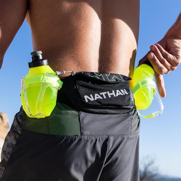 Đai Chạy Bộ Nathan TrailMix Plus Hydration Belt - Black