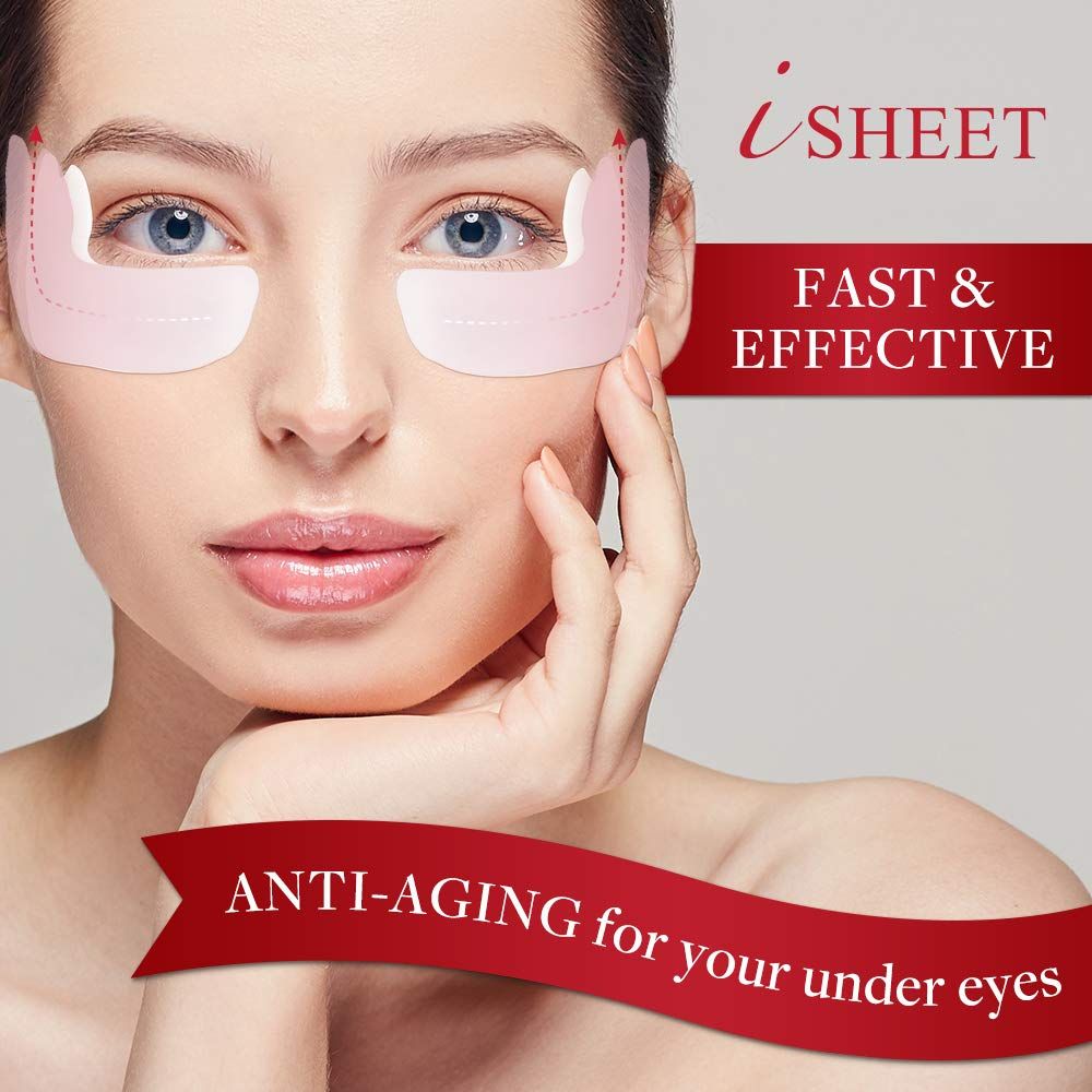 Mặt nạ tế bào gốc chống lão hóa dành cho mắt HAS Stretch iSheet (hộp 60 miếng)