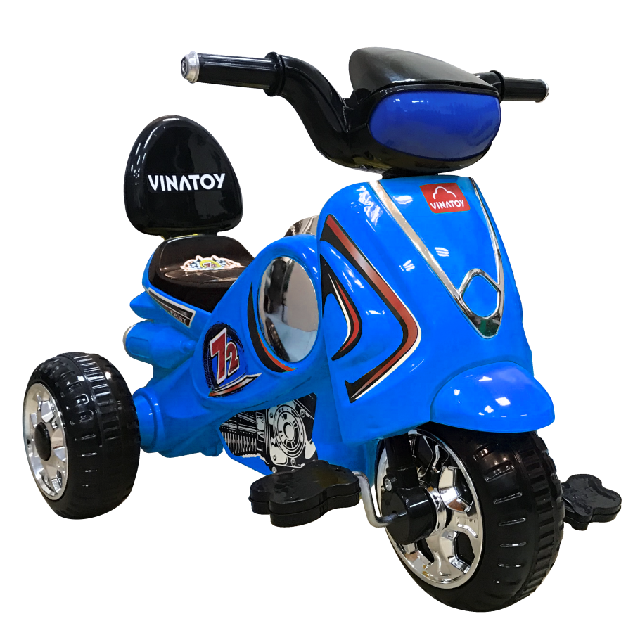  Xe 3 Bánh Nhựa Chợ Lớn Vespa 72 - M1789B-X3B 