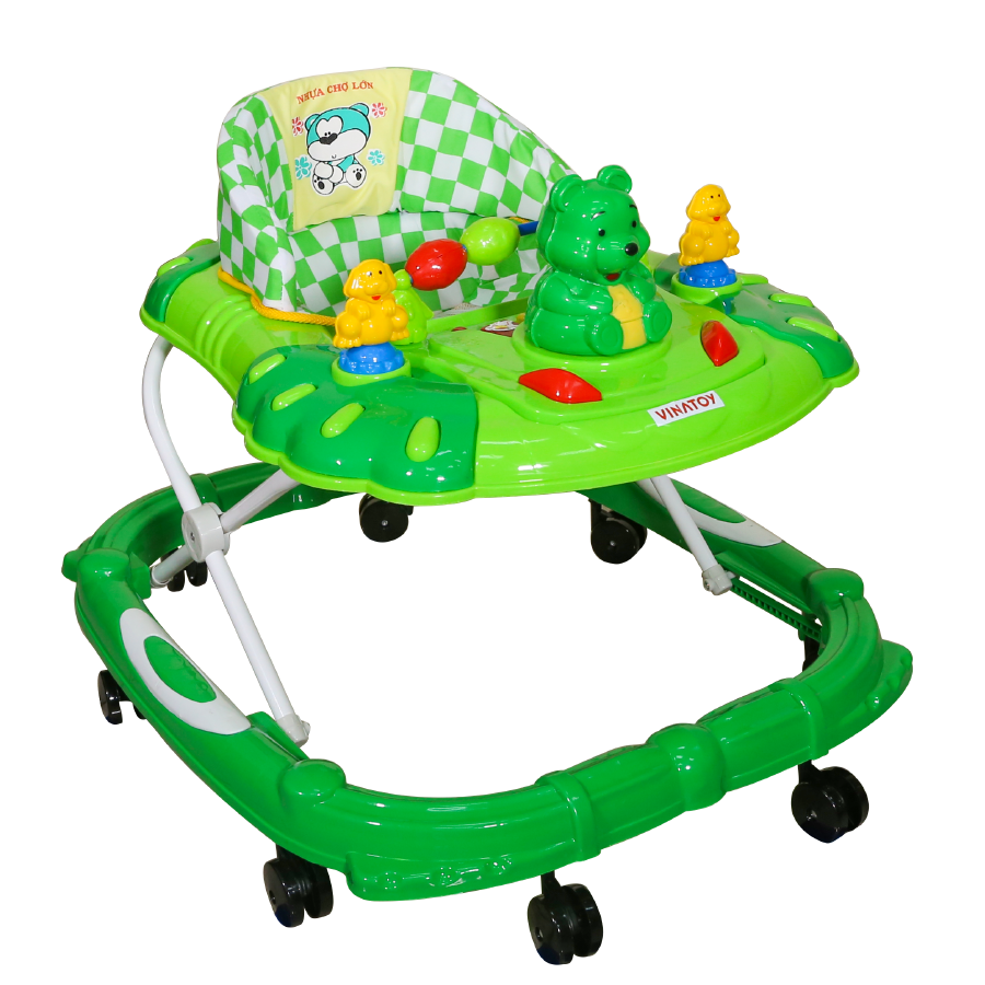 Xe Tập Đi Nhựa Chợ Lớn L4 Gấu Pooh - M1531-XTĐ