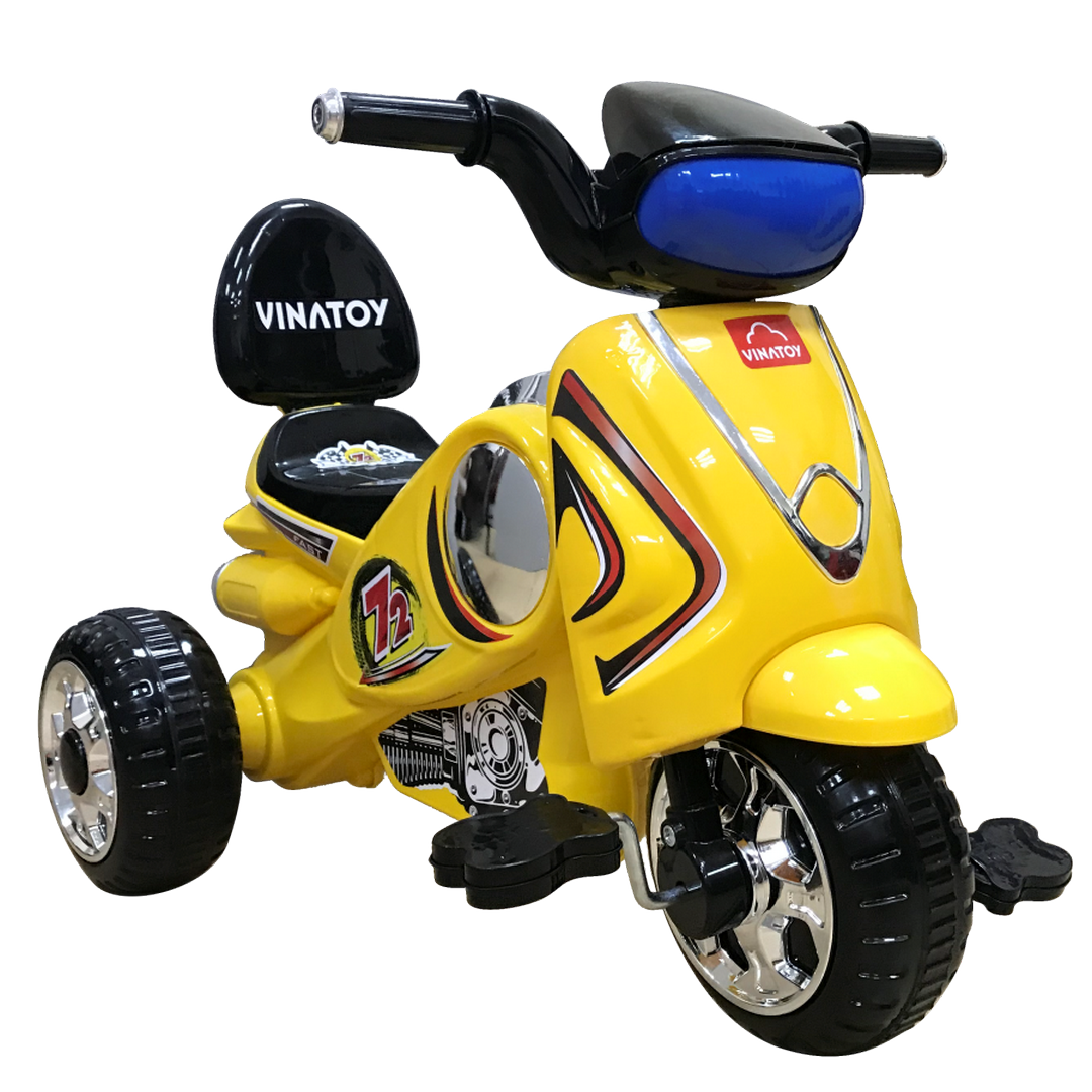  Xe 3 Bánh Nhựa Chợ Lớn Vespa 72 - M1789B-X3B 