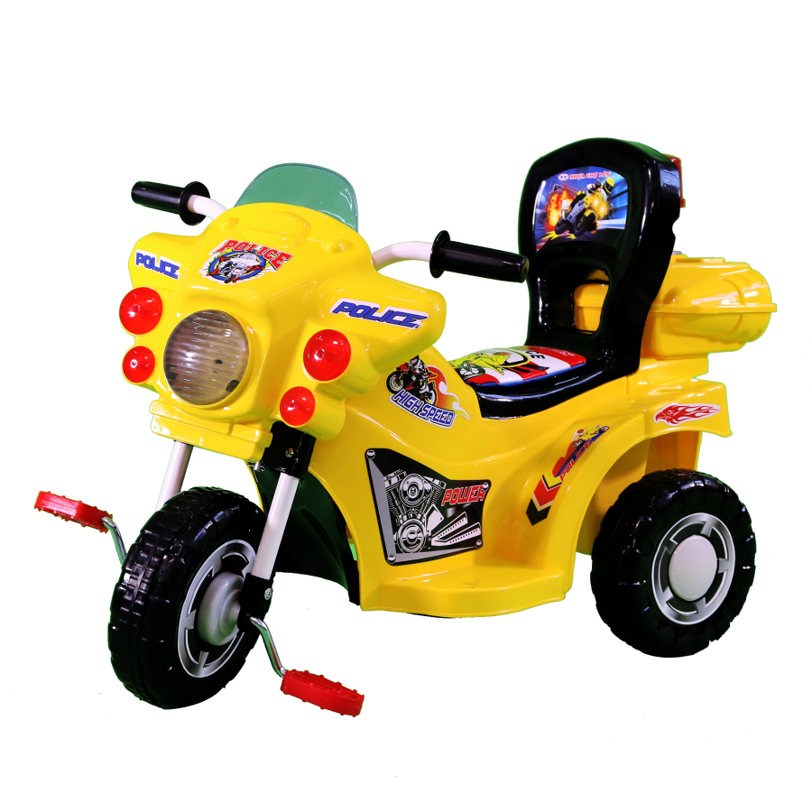 Xe 3 Bánh Nhựa Chợ Lớn L9 Police K3 - M1671-X3B