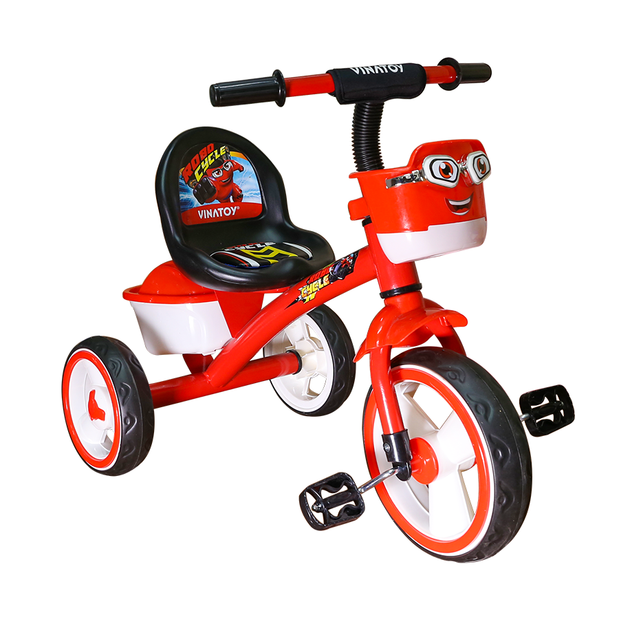 Xe 3 Bánh Nhựa Chợ Lớn L11 Robot - M1834-X3B