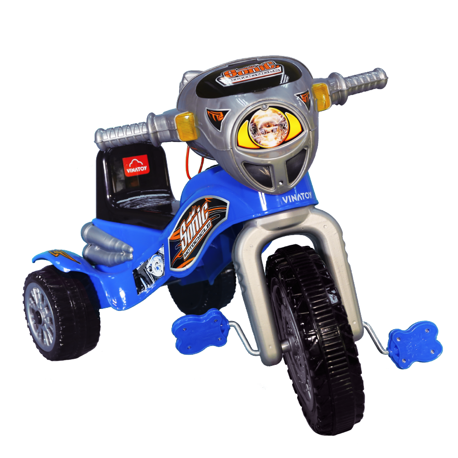 Xe 3 Bánh Nhựa Chợ Lớn Super Harley - M1787A-X3B