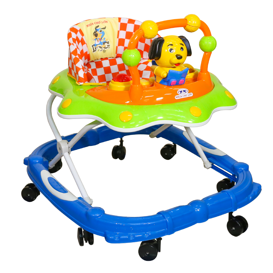Xe Tập Đi Nhựa Chợ Lớn L4 Con Chó - M1638-XTĐ