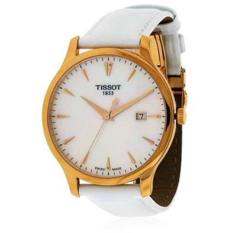 Tradition Mother of Pearl Dial Ladies 42mm Watch T063.610.36.116.01