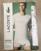 Set 3 Áo Cổ Tròn Trắng Lacoste 100% Cotton - New - TH332151 - TH899951 - TH345151