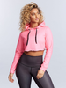 BODIED NEON CROP HOODIE 202857