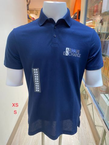 Áo Polo A/X Armani Exchange Xanh Đen - New - 3KZFAD ZJKWZ