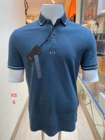 Áo Polo Xanh A/X Armani Exchange - New - 7VZFLB ZJM5Z - GE03