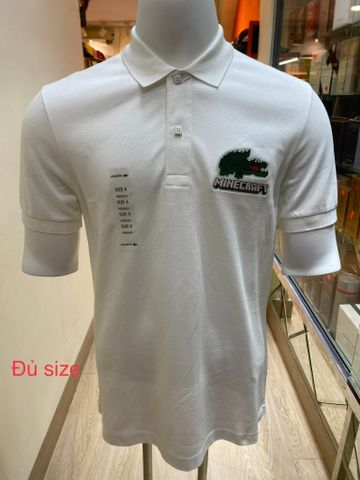 Áo Polo Lacoste Trắng Minecraft - PH502651001 - PD03