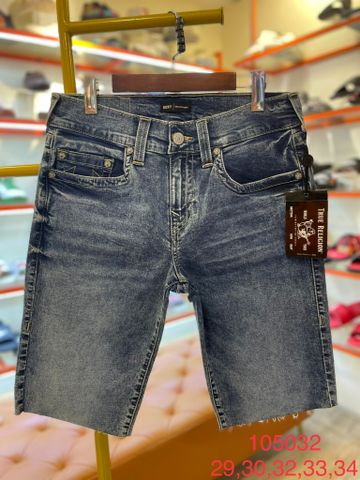 Quần Short Jean Xanh True Reliion - 105032