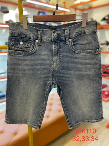 Quần Short Jean Xanh True Reliion - 106110 - TC01