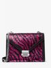 Whitney Large Zebra Sequined Convertible Shoulder Bag 30H9SWHL3I