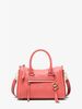 Carine Small Pebbled Leather Satchel 30S0GCCS1L