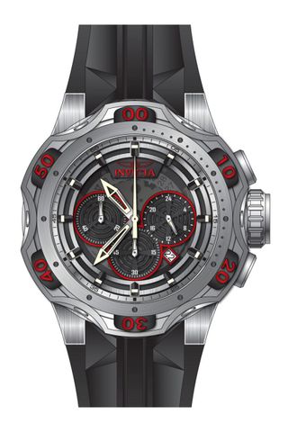 Venom Chronograph Quartz Black Dial Men's Watch 33630