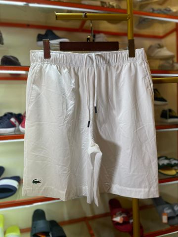 Quần Short Trắng Lacoste - New