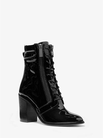Rosario Patent Leather Lace-Up Boot 40F9RSHE1A