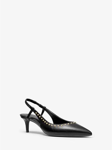 Nora Flex Studded Leather Slingback Pump 40T0NOMS1L