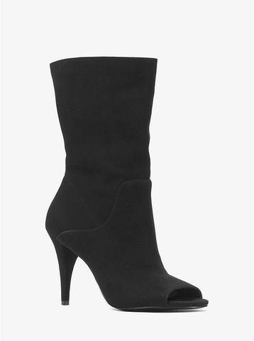 Elaine Suede Open-Toe Boot 40T8ELHE6S