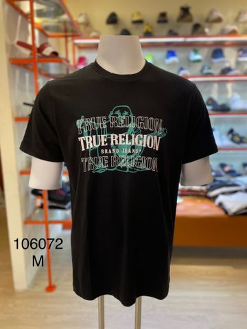 Áo Thun Đen Ông Đia Xanh True Religion - New - 106072