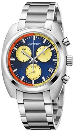 Achieve Chronograph Quartz Blue Dial Men's Watch K8W3714N