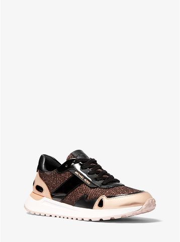 Monroe Glitter Chain-Mesh Trainer 43R0MOFP2D