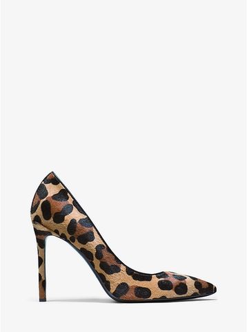 Gretel Leopard Calf Hair Pump 46F8GRHP1H