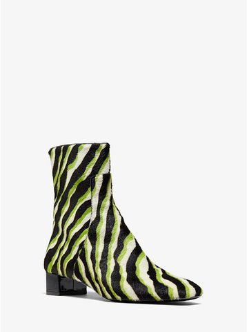 Quinn Zebra Calf Hair Ankle Boot 46S9QUME5H