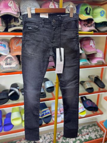 Quần Dài Jeans A/X Armani Exchange Đen Sờn - New - 6KZJ33 Z5P6Z - GD04