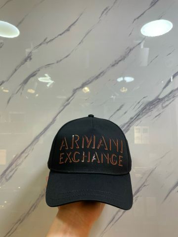 Nón A/X Armani Exchange Đen Chữ Cam - New - 954202