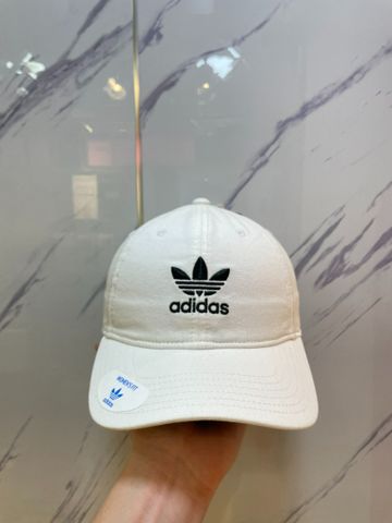 Nón Adidas Trắng Logo Đen - New - 0145059