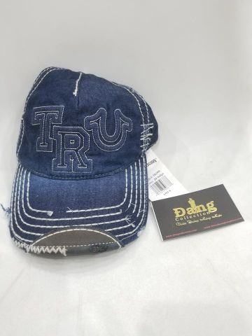 Raised Logo Denim Baseball Cap TR1995