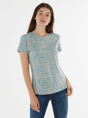 ALL OVER PRINT BUDDHA TEE 203930