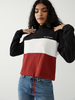 COLOR BLOCK SWEATSHIRT 204018