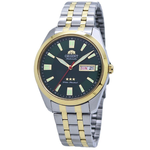 Tri Star Automatic Green Dial Men's Watch RA-AB0026E19B