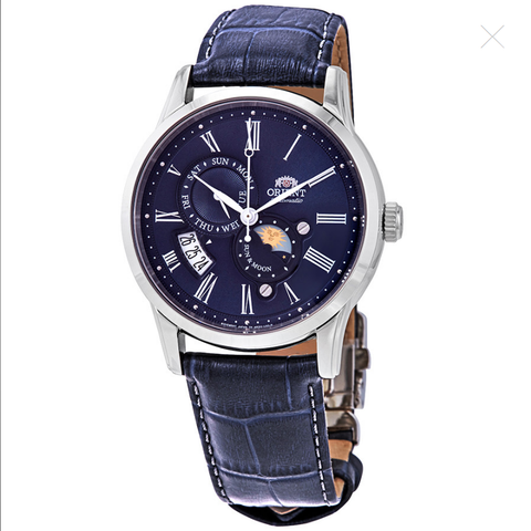 Sun And Moon Version 3 Automatic Blue Dial Men's Watch FAK00005D0