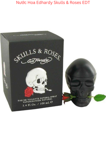 Nước Hoa Edhardy Skulls & Roses EDT - New