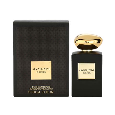 Armani Prive Cuir Noir