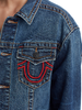 WOMENS TR X MANCHESTER UNITED EMBROIDERED DENIM TRUCKER JACKET 201597