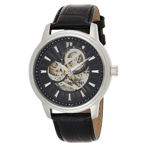 Vintage Automatic Black Skeleton Dial Men's Watch 22577