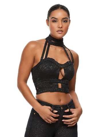 GOLD DUSTED BUSTIER 202425