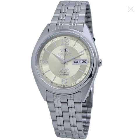 Tri Star Automatic Champagne Dial Unisex Watch FAB0000EC9