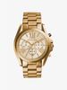 Bradshaw Gold-Tone Stainless Steel Watch MK5605