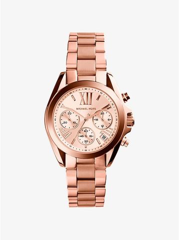 Bradshaw Rose Gold-Tone Watch MK5799