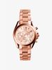 Bradshaw Rose Gold-Tone Watch MK5799